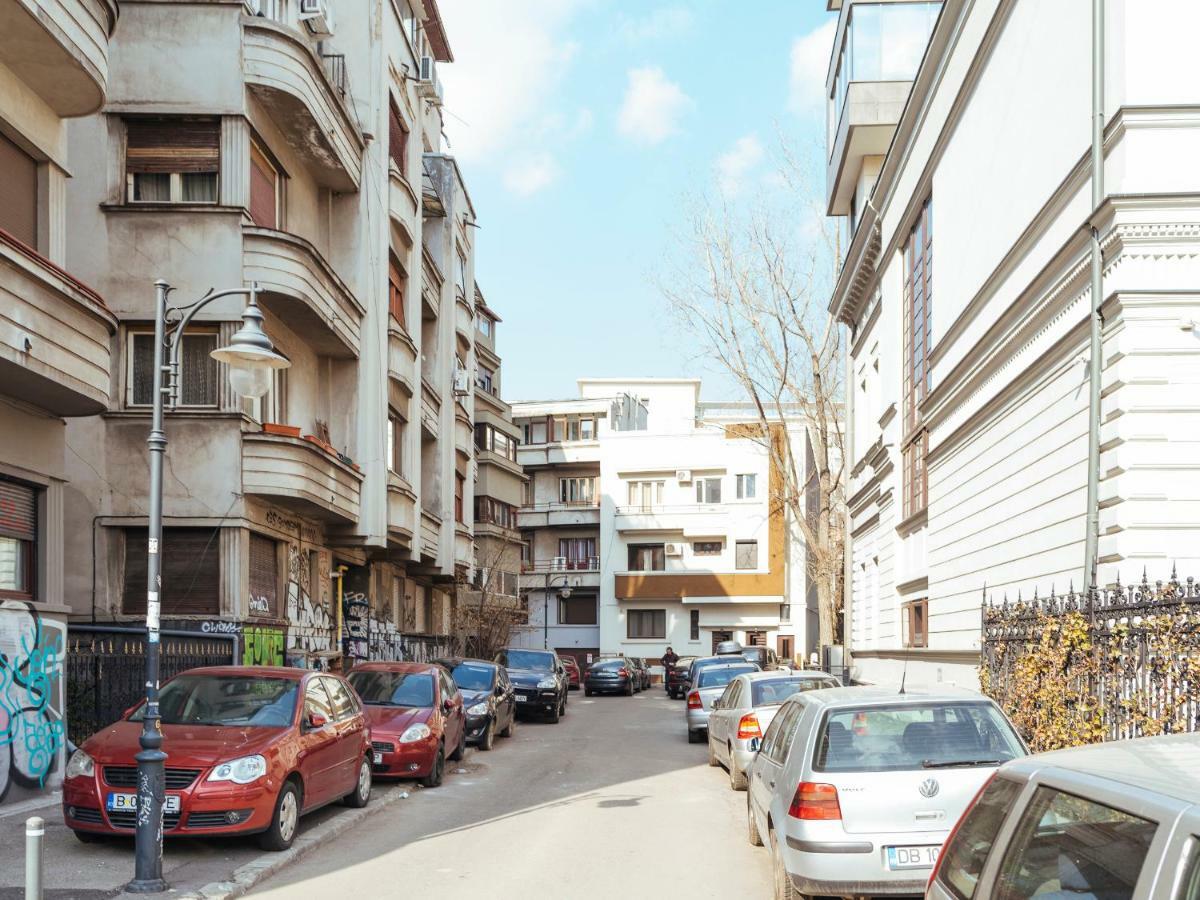 Alba Apartment On Calea Victoriei Bucarest Esterno foto
