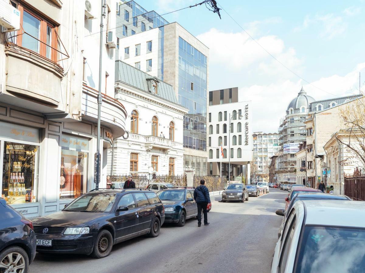 Alba Apartment On Calea Victoriei Bucarest Esterno foto
